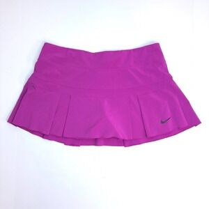 Soldddd Nike Dri-FIT Women Purple Pleated Perforated Tennis S